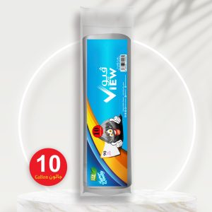 أكياس نفايات فيو (VIEW) رول - 10 جالون (90 كيس)